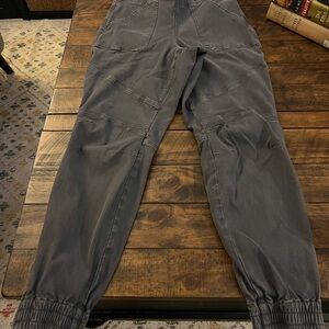 Sz Lg Women’s Spanx Gray Jogger Pants Casual Cool